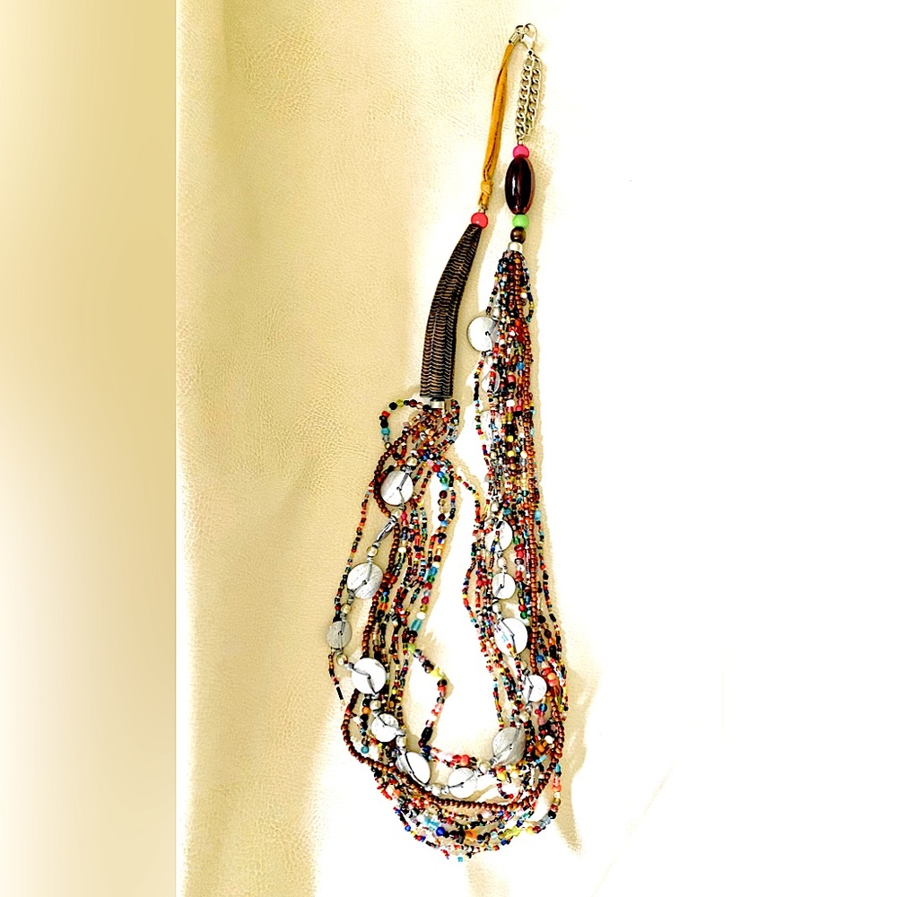 A Necklace. 40” of “Wildly Outlandish” for the Free Spirit. What is that thing?